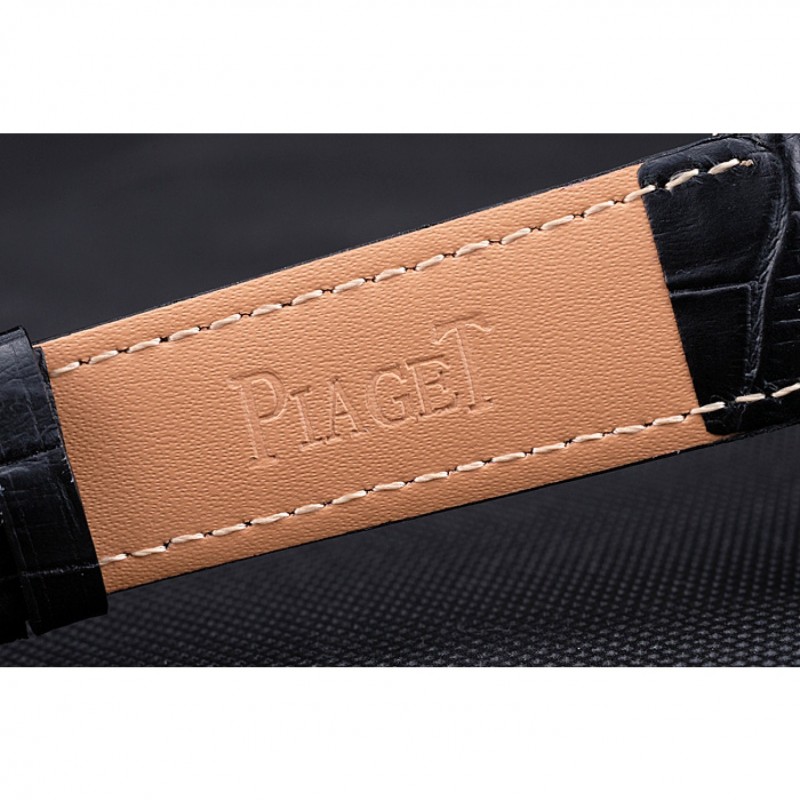 Piaget Gouverneur Chronograph Rose Gold White Dial 621980-7