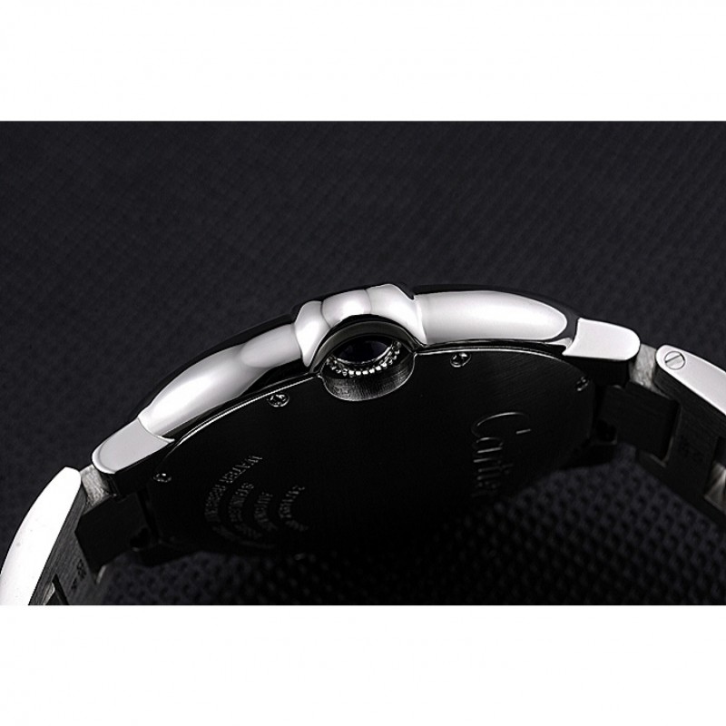 Swiss Cartier Ballon Bleu White Dial Stainless Steel Case Steel Bracelet 622672-8