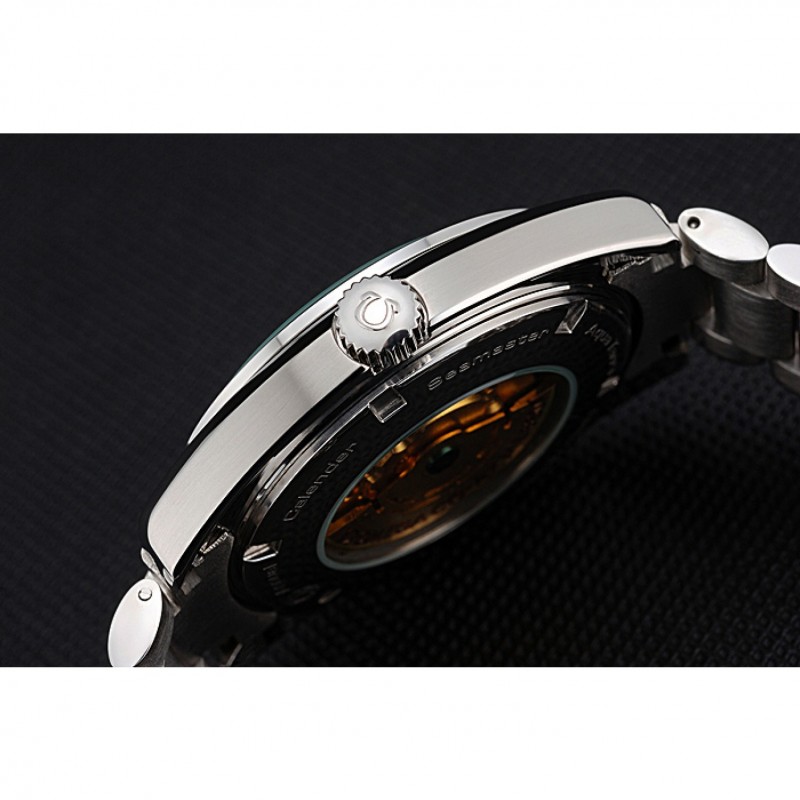 Omega Seamaster Aqua Terra Black Dial Yellow Numerals Stainless Steel Bracelet 622524-7