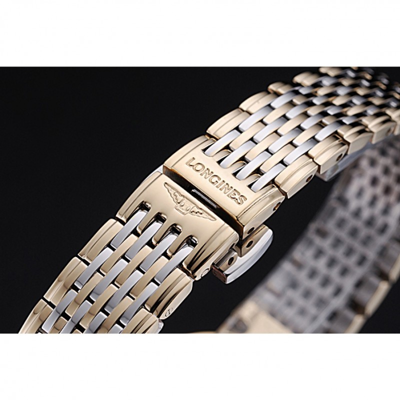Longines La Grande Classique Two Tone Band Champagne Dial Femme 622096-5