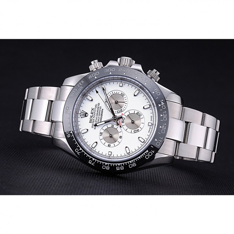High Quality Rolex Cosmograph Daytona White Dial Stainless Steel Bracelet 622542-3