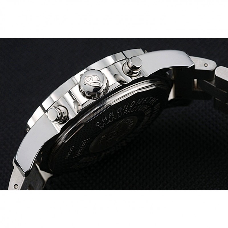 Breitling Colt Chronograph II Black Dial Stainless Steel Bracelet 622427-8