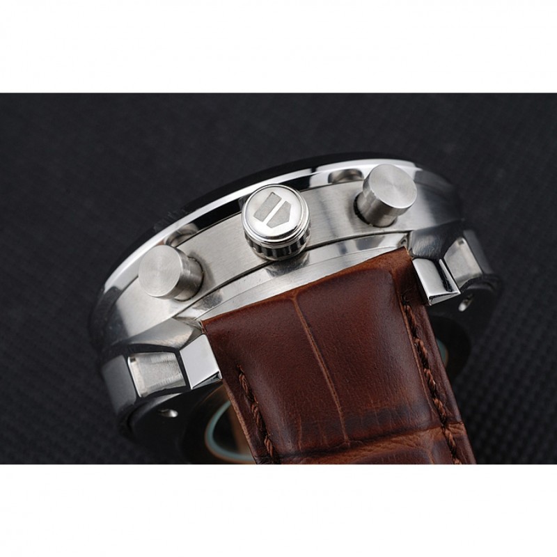 Tag Heuer Carrera Calibre 1887 Chronograph Brown Strap 622071-8