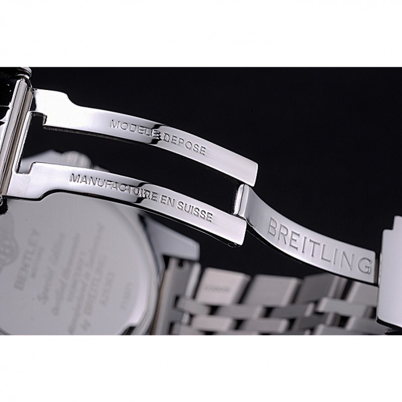 Breitling Bentley B05 Unitime Black Dial Stainless Steel Bracelet 622520-5