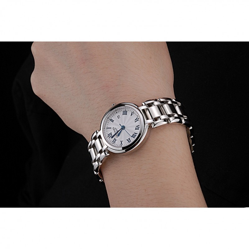 Longines PrimaLuna Stainless Steel Case Roman Numerals 622587-8