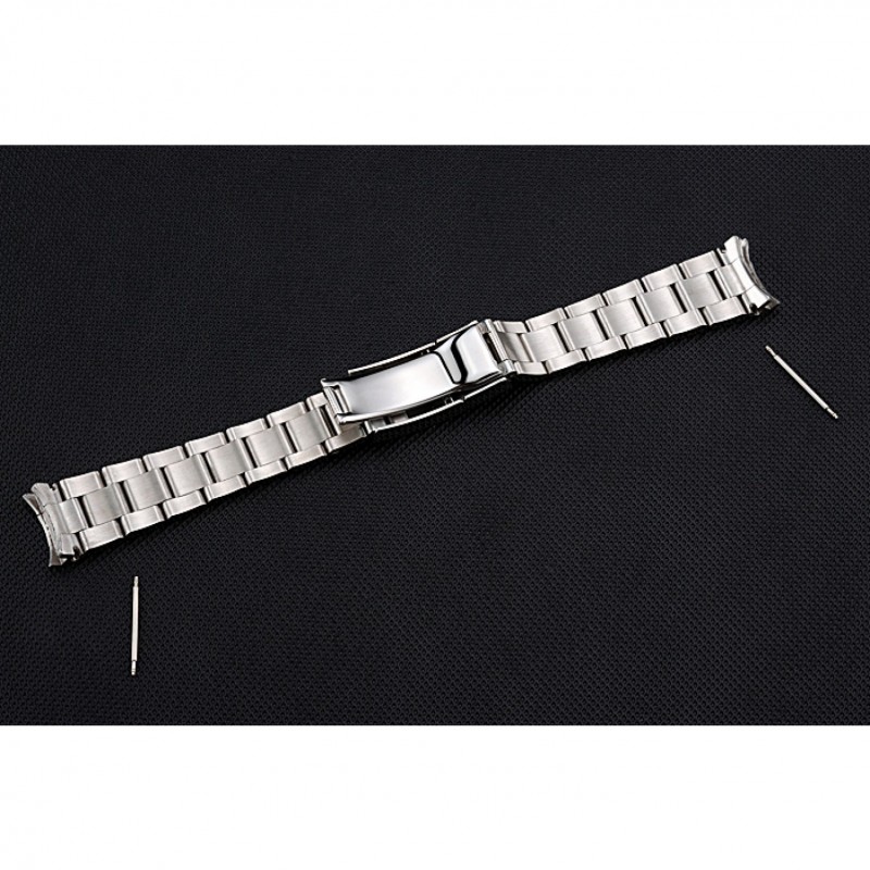 Rolex Polished and Brushed Stainless Steel Link Bracelet 622492-5