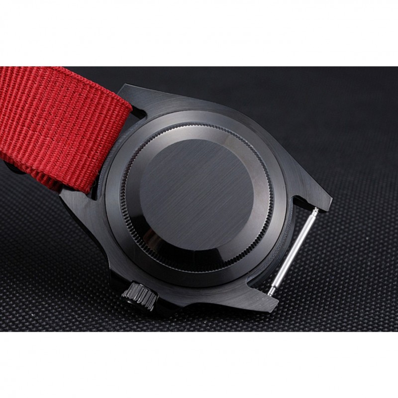 Rolex Stealth Submariner Red Nylon Strap 622010-8