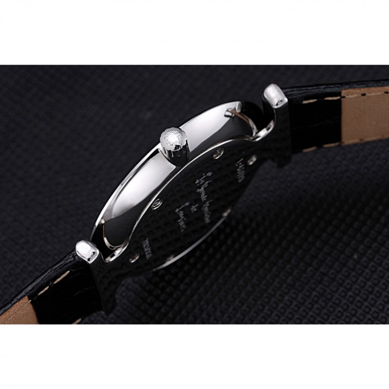 Longines La Grande Classique White Dial Black Leather Band Homme 622127-6