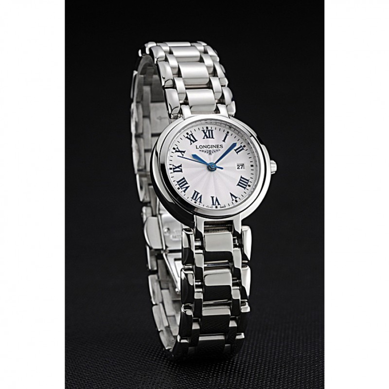Longines PrimaLuna Stainless Steel Case Roman Numerals 622587-2