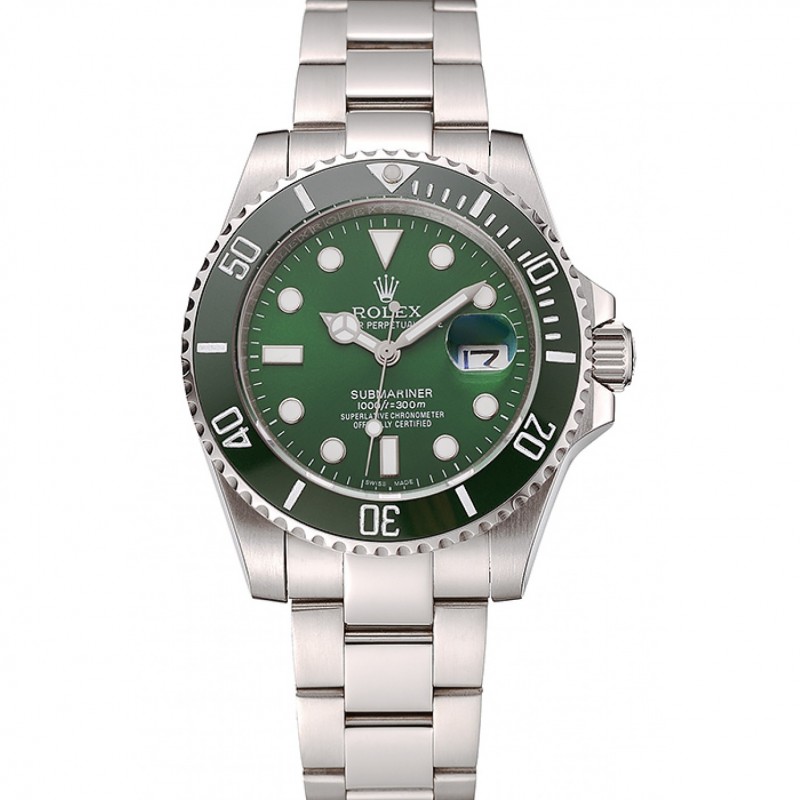Rolex Submariner Green Dial Stainless Steel Bracelet 1454069-0