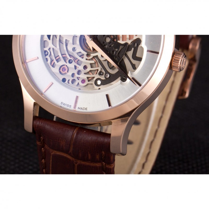 High Quality Replica Watches Chopard Skeletek Rose Gold Watch cp90 621369-6