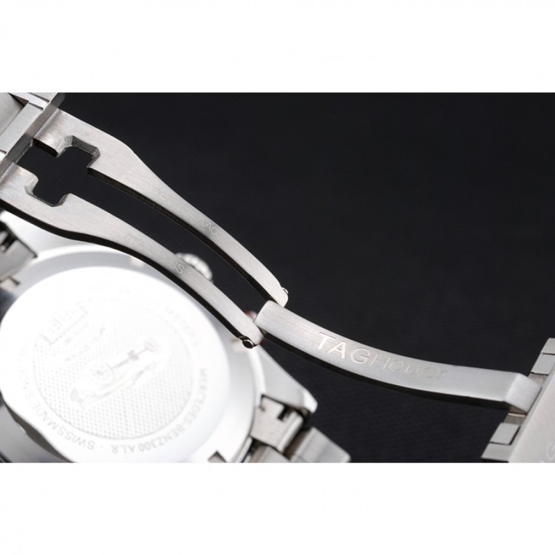 Carrera Black Dial Calibre 16 Link Tag Heuer Watch-tag140-5