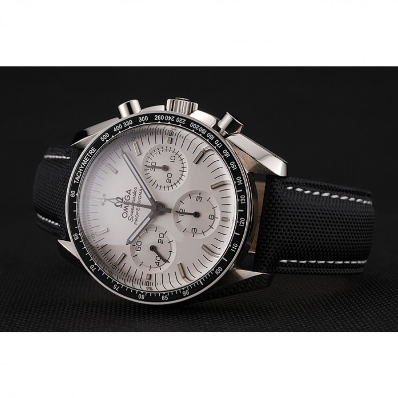 Swiss Omega Speedmaster Professional White Dial 1453934-2