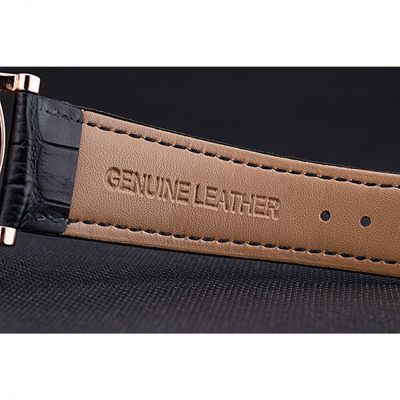 Breguet Classique Grande Complication Tourbillon Gold Case Black Dial Black Leather Strap 622211-6