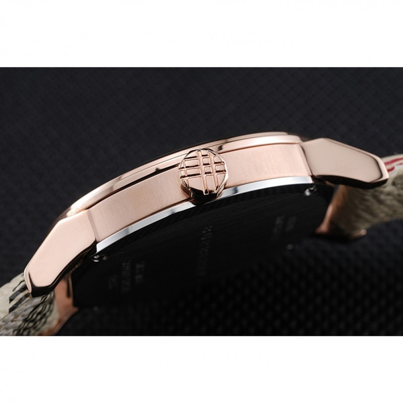 Burberry The City Classic Grey Dial Haymarket Bracelet 622566-8