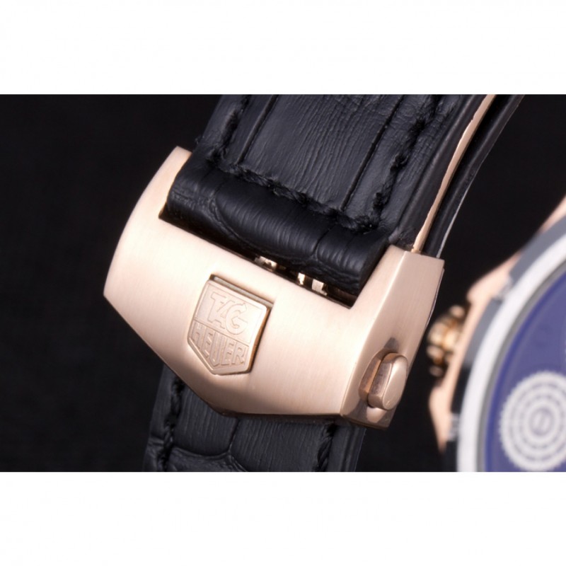 Tag Heuer Carrera Pendulum Black Leather Strap 7919-5