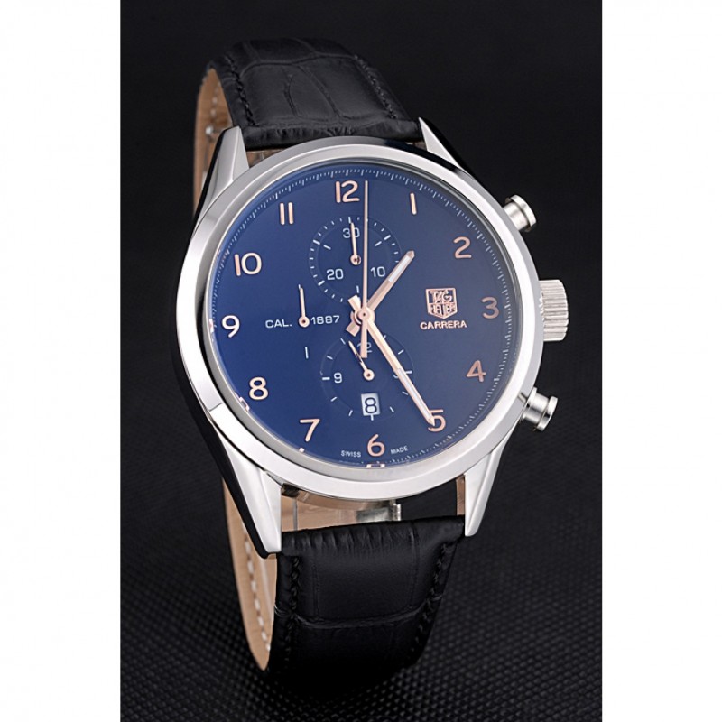 Cheap Tag Heuer Carrera Calibre 1887 Grey Dial 622065-2