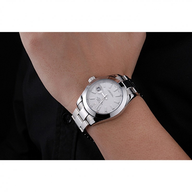 AAA Replica Watches Rolex Datejust Stainless Steel Case White Dial 622266-8