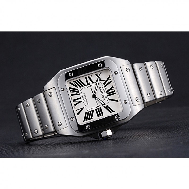 Cheap Replica Watches Swiss Cartier Santos Galbee Stainless Steel 622063-3