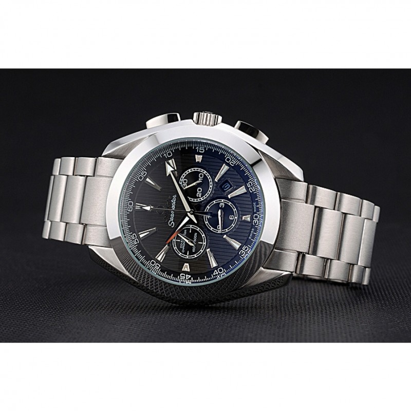Omega Seamaster Aqua Terra Chronograph Teak-Grey Dial Stainless Steel Bracelet 622527-4