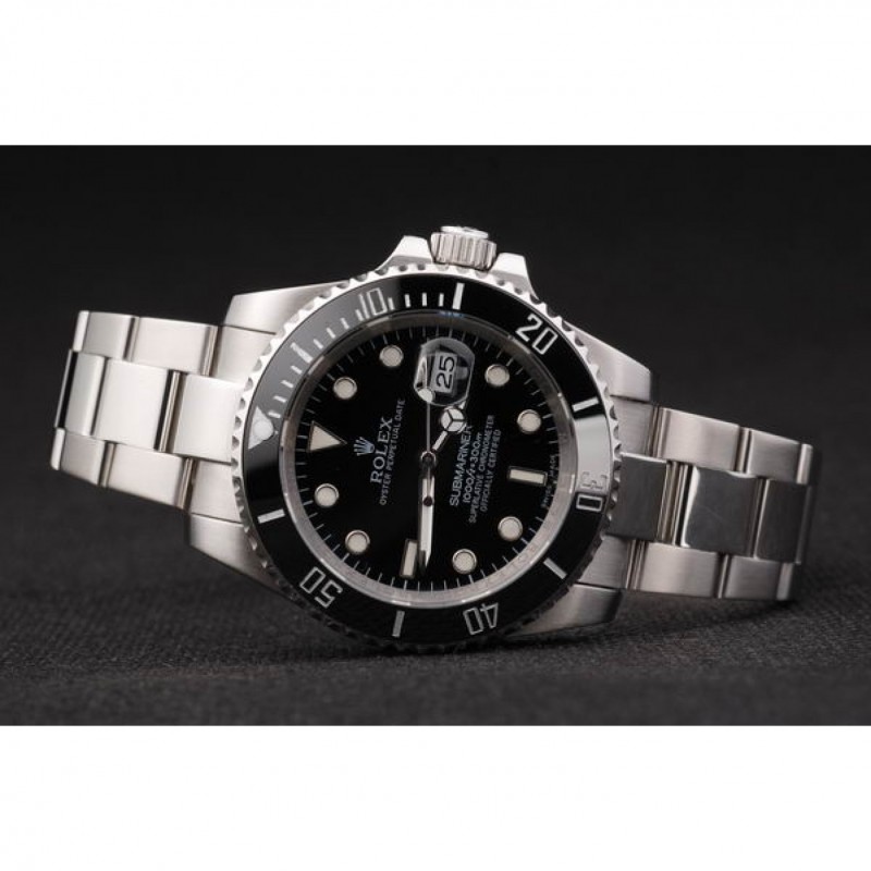 SS Rolex Submariner Swiss Mechanism-srl56-3
