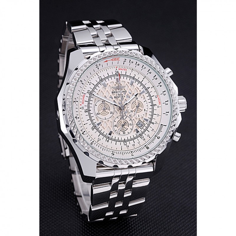 Breitling Bentley B06 Chronograph Stainless Steel Watch 622329-1