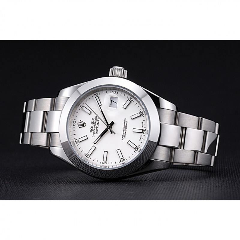 AAA Replica Watches Rolex Datejust Stainless Steel Case White Dial 622266-3