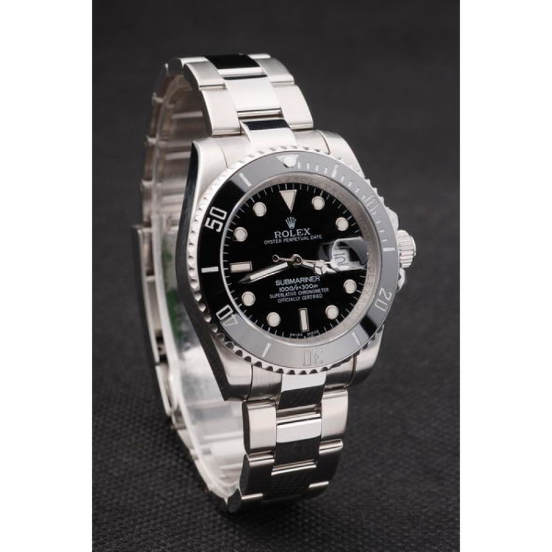 SS Rolex Submariner Swiss Mechanism-srl56-1