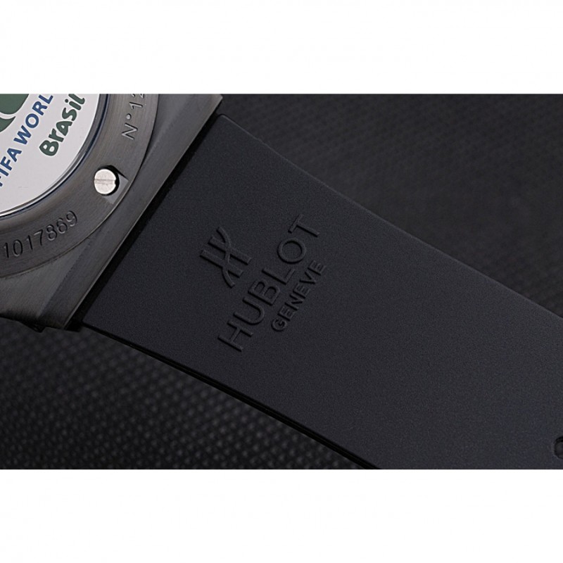 Hublot Big Bang Unico Bi-Retrograde Chrono King Black Steel Case Black Rubber Strap 622771-7