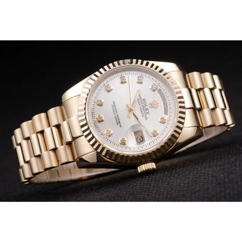 Luxury Replica Watches Rolex Day-Date Swiss Mechanism-srl72-7