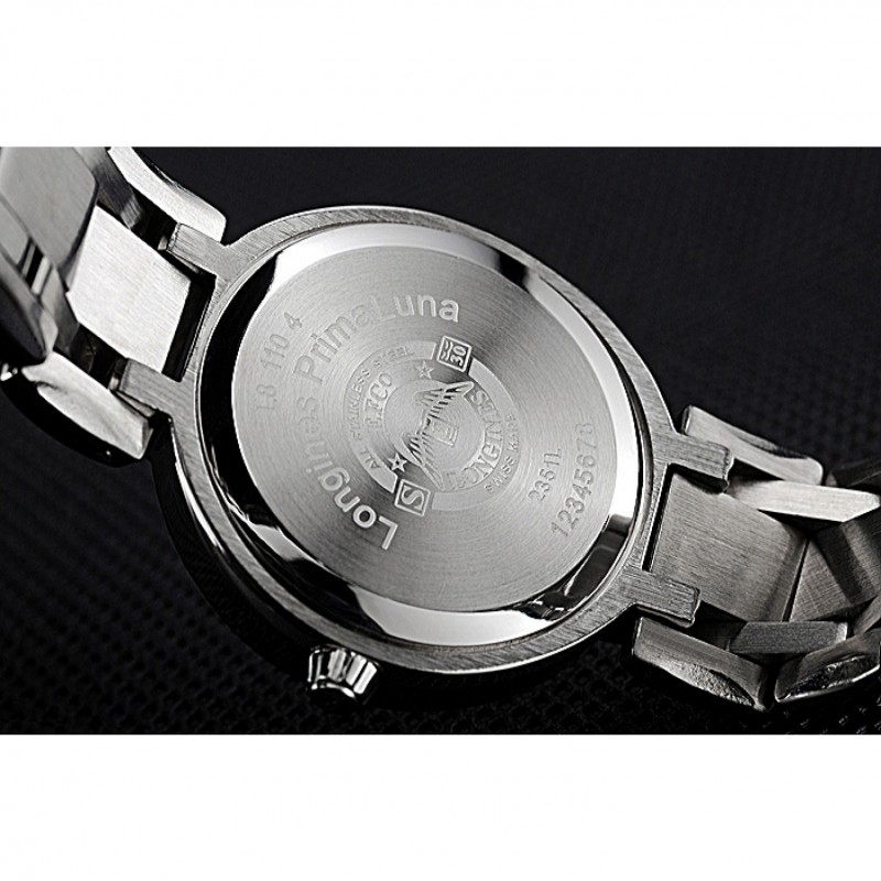High Quality Longines PrimaLuna Stainless Steel Diamonds Case 622588-7