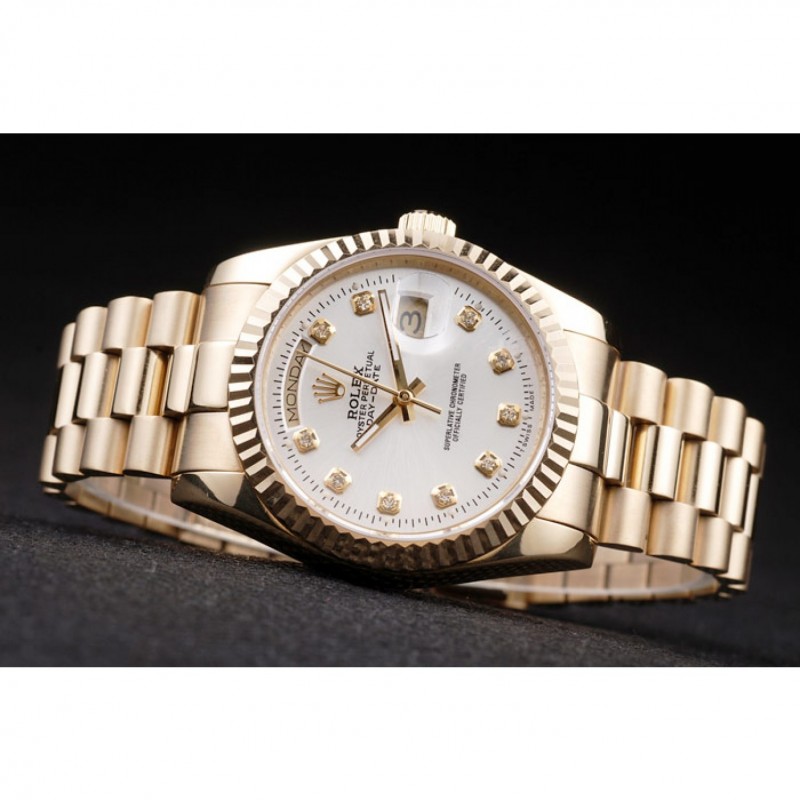 Luxury Replica Watches Rolex Day-Date Swiss Mechanism-srl72-8