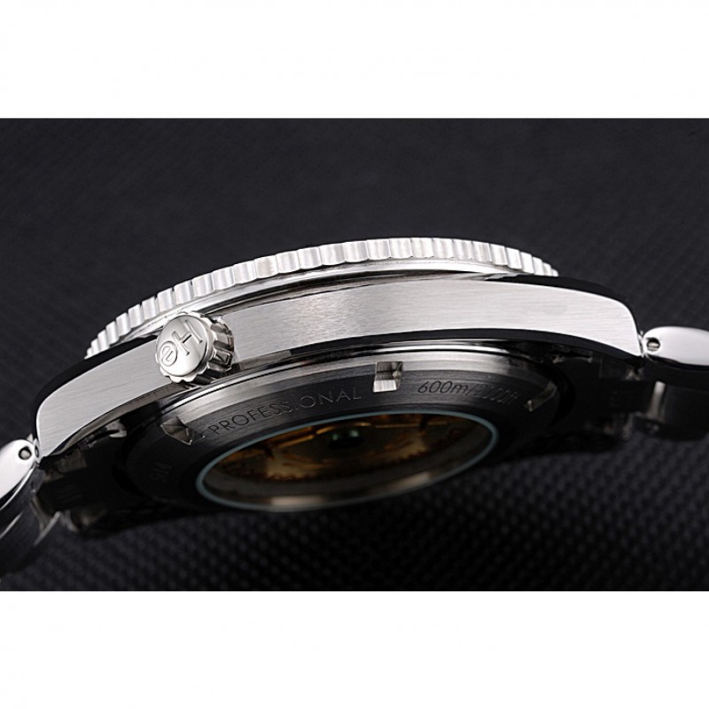 Omega Seamaster GMT White Dial Orange Bezel Stainless Steel Case 622718-8