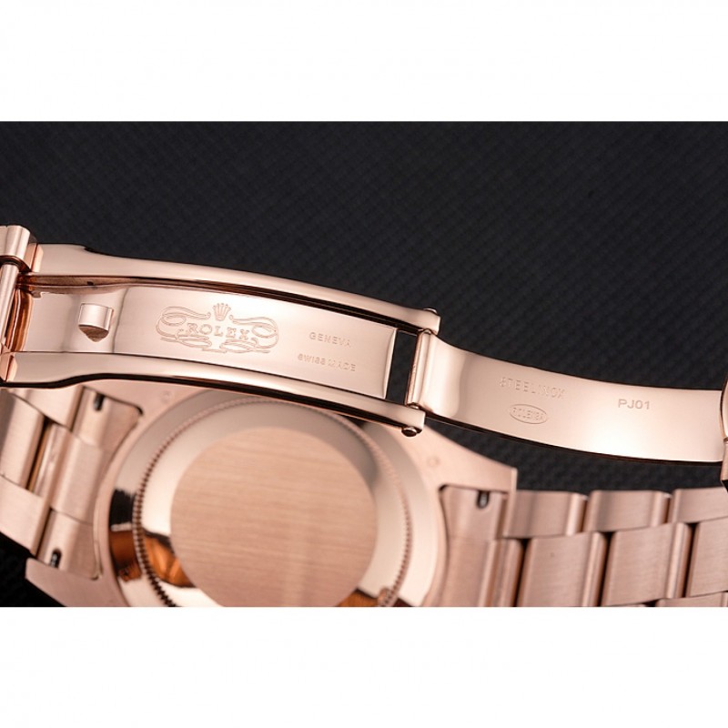 High End Rolex Sky Dweller Brown Dial Rose Gold Case Ad Bracelet-6