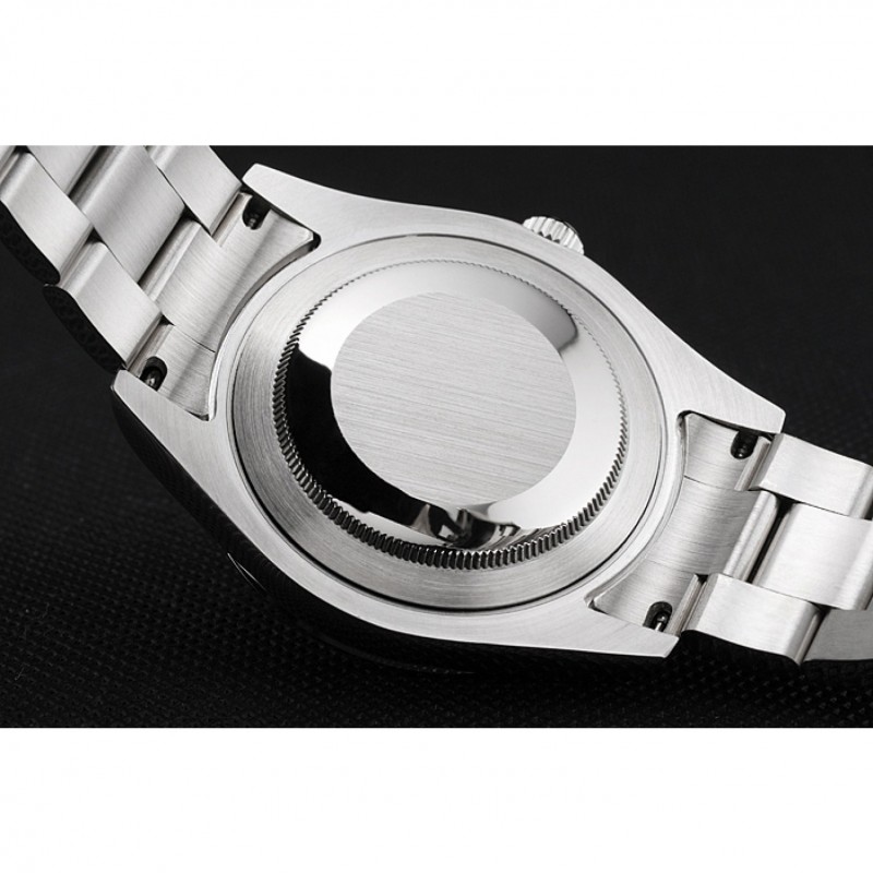 Luxury Swiss Rolex Milgauss White Dial Orange Markings Stainless Steel Case And Bracelet-7