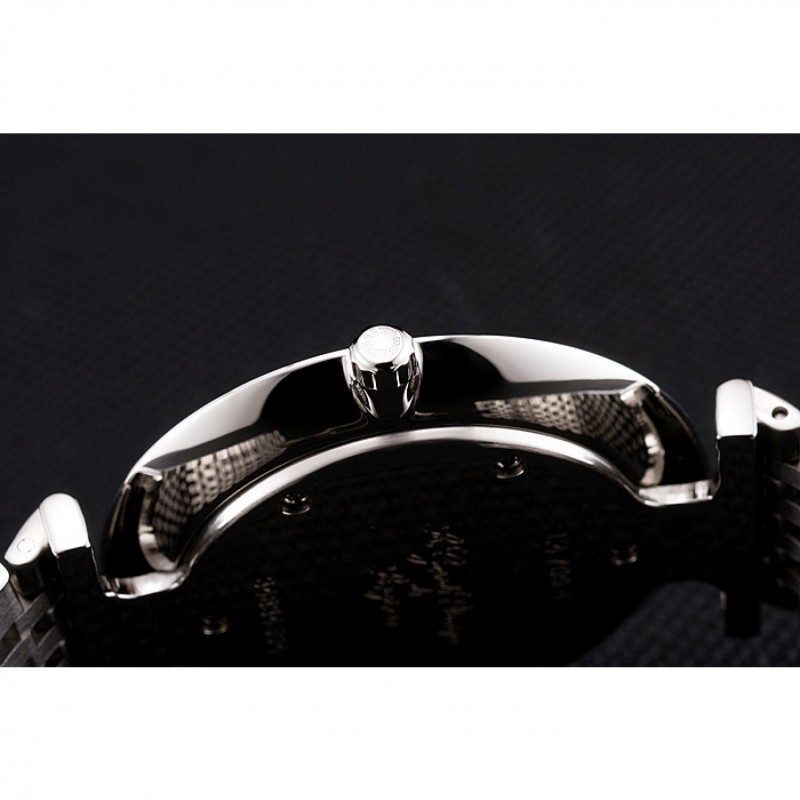 Swiss Longines Grande Classique Black Dial Stainless Steel Case And Bracelet-8
