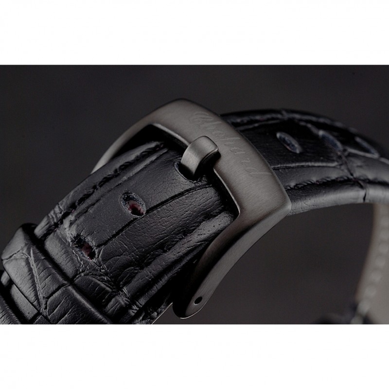 Chopard Mille Miglia GTS White Dial Black Leather Bracelet 1453999-4