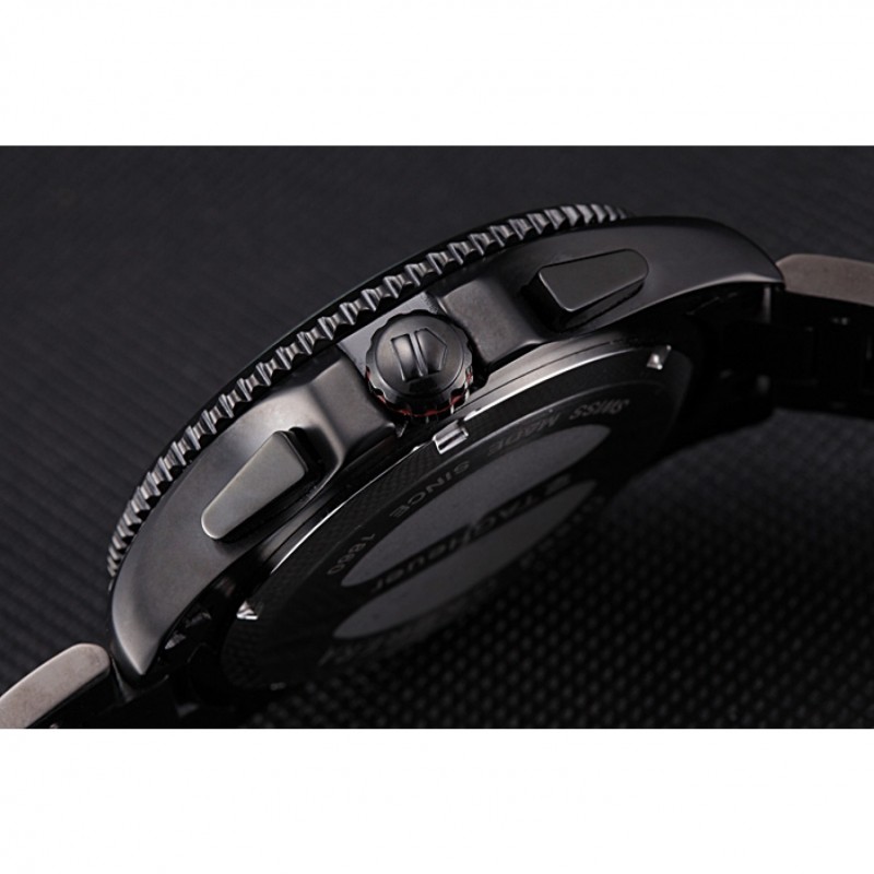 Tag Heuer Carrera Black Stainless Steel Case White Dial 98242-8