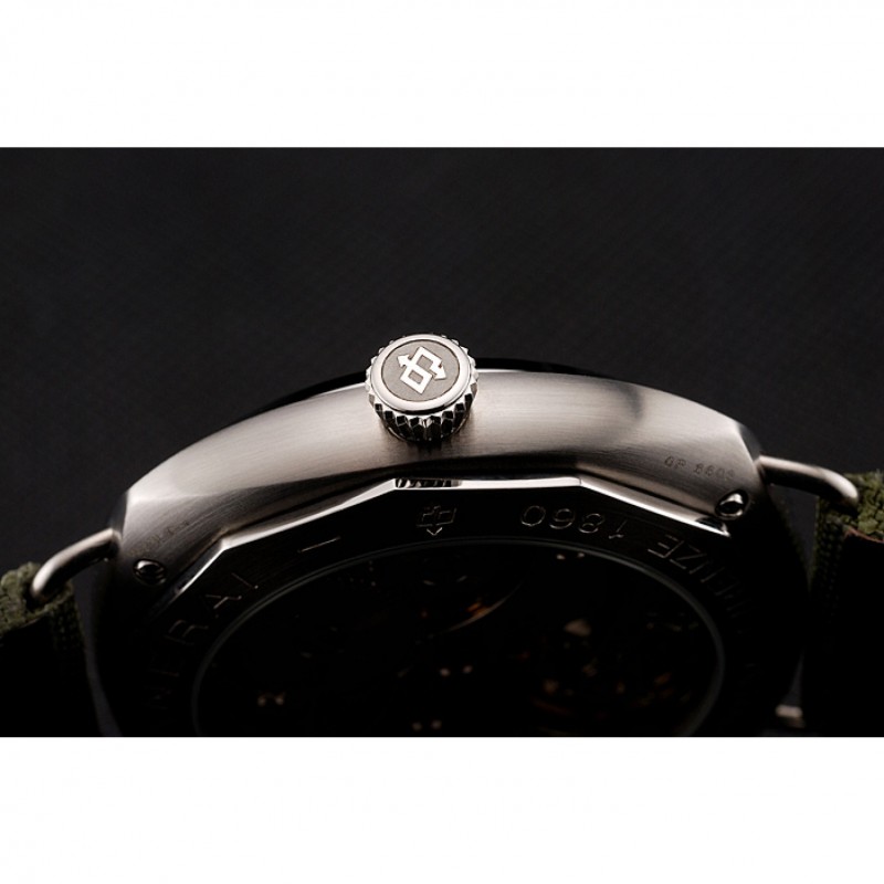Panerai Radiomir Black Seal Logo Acciaio Black Dial Green Bracelet 1454017-7