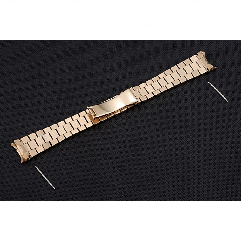 Rolex Polished and Brushed Gold Bracelet 622490-5
